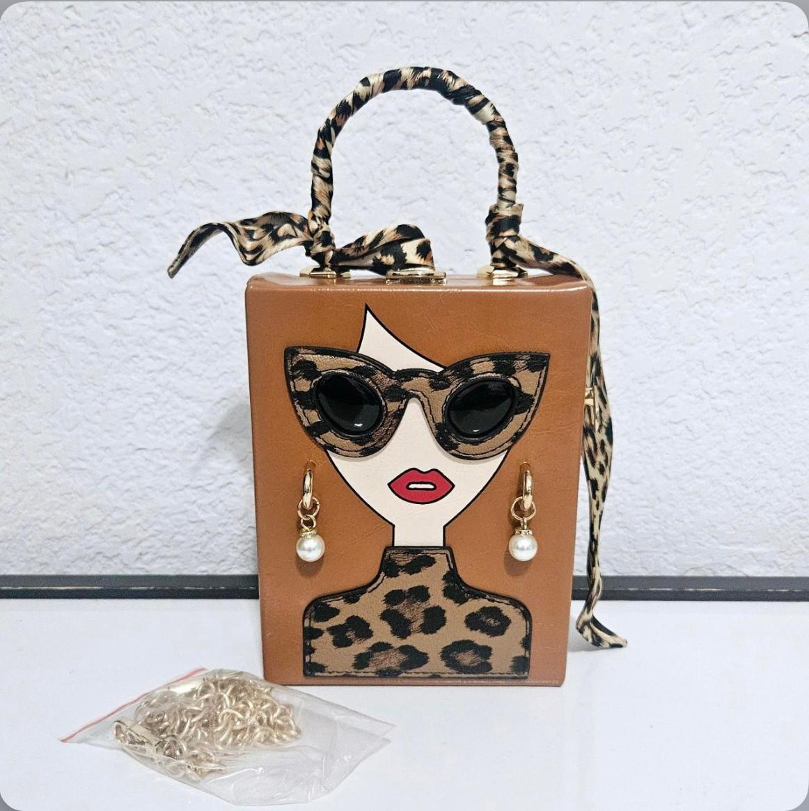 Girl face sling bag - Ladies First