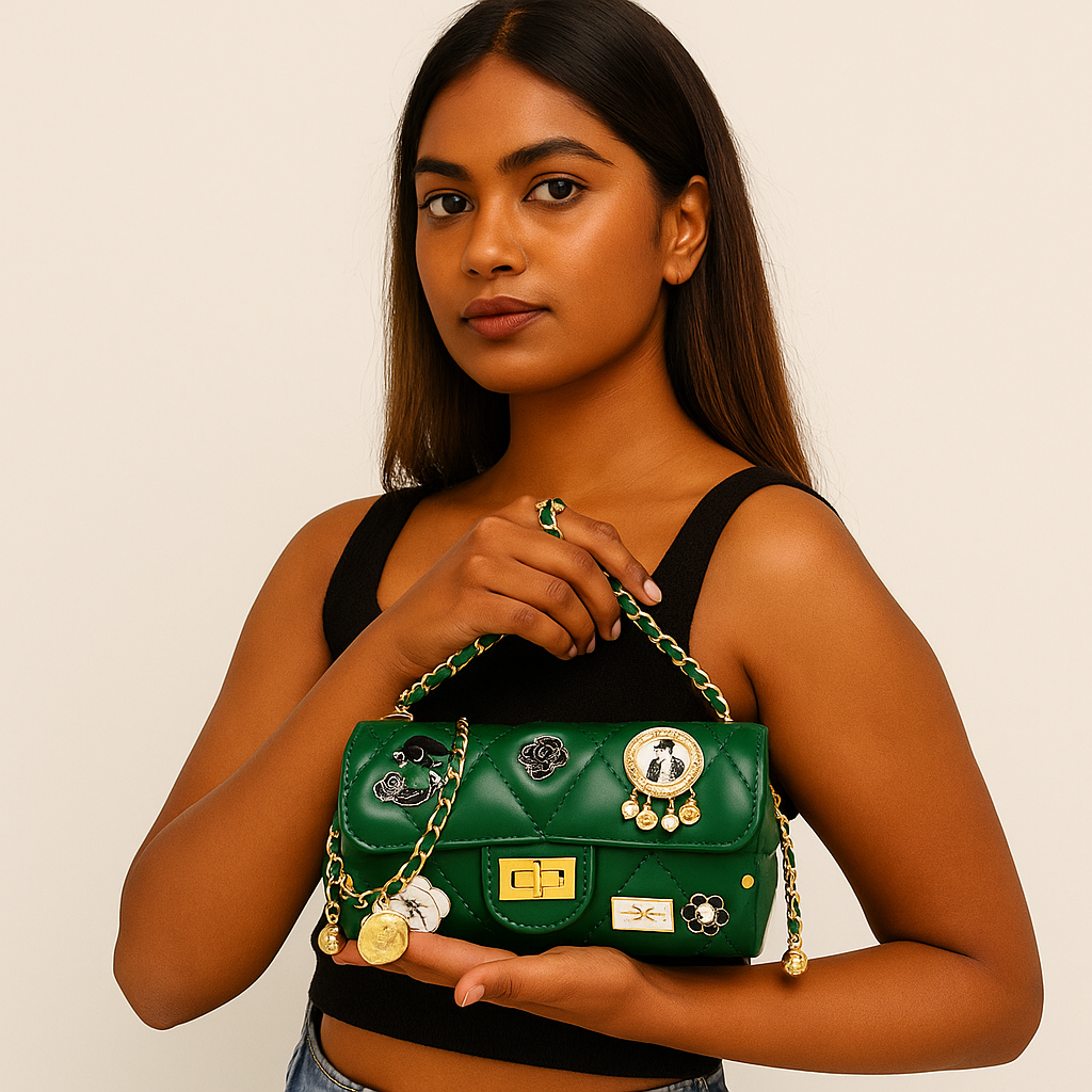 Funk Duffle Clutchy Bag - Green