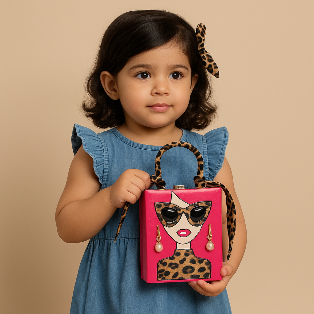 Girl face sling bag - Ladies First