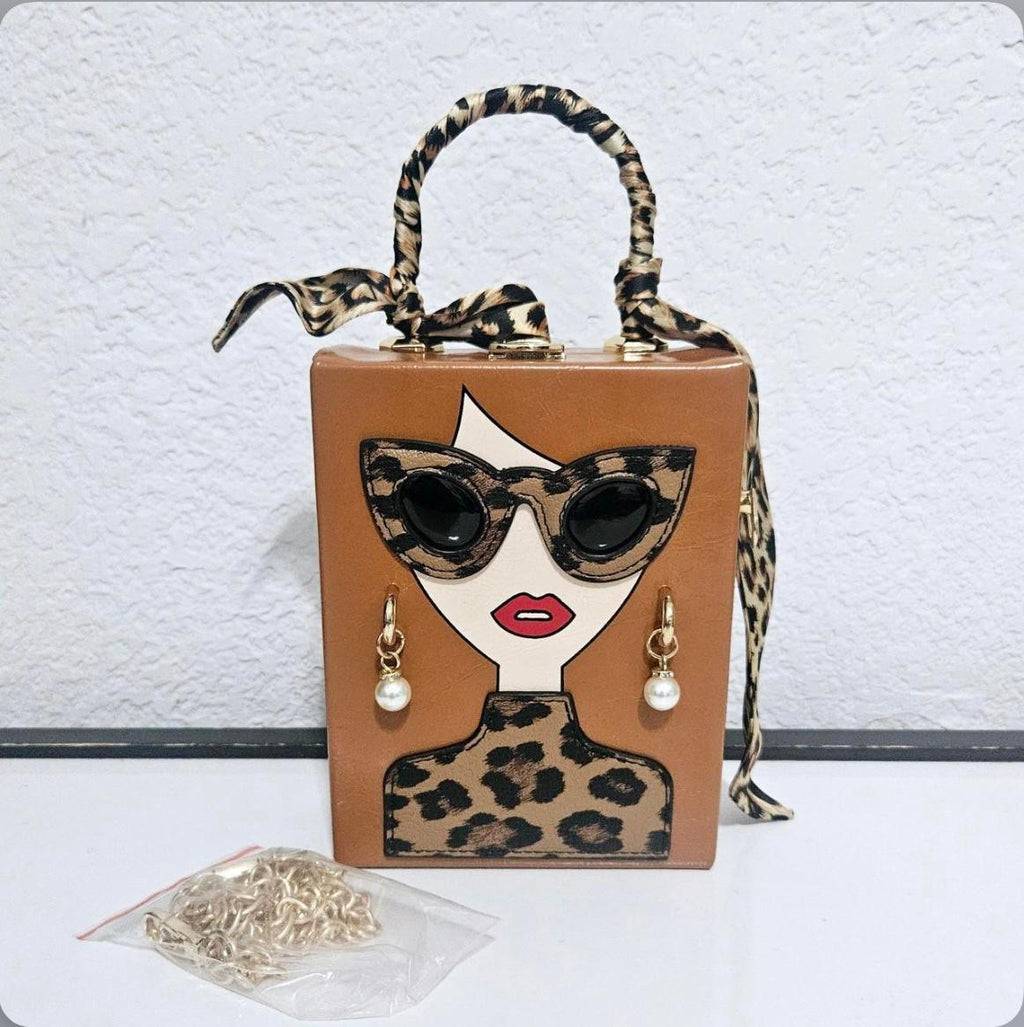 Girl face sling bag - Ladies First